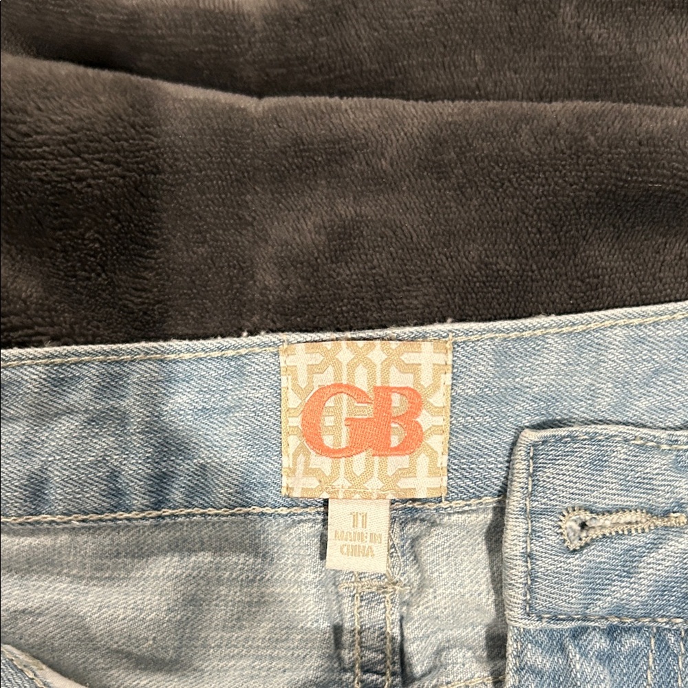 GB Girls Light Blue Jean Shorts